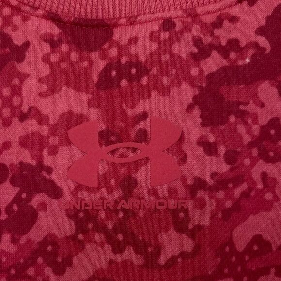 Under Armour Rival Fleece Camo Crew Womens Sweatshirt Medium NEW - Picture 10 of 10